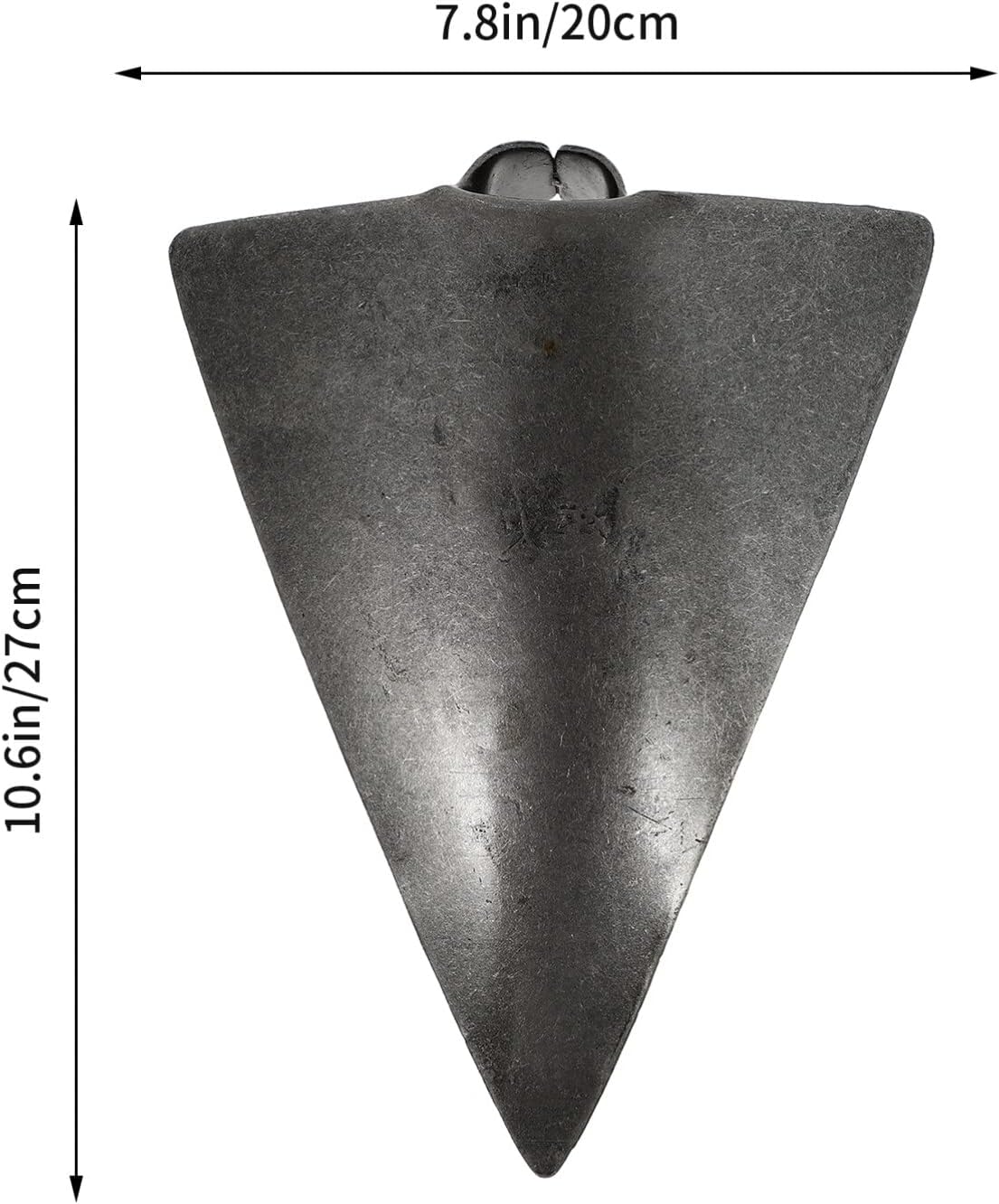 DOITOOL Triangle Hoe Steel Garden Digging Hoe for Weeding Planting Digging Soil, Gardening Hoe Hand