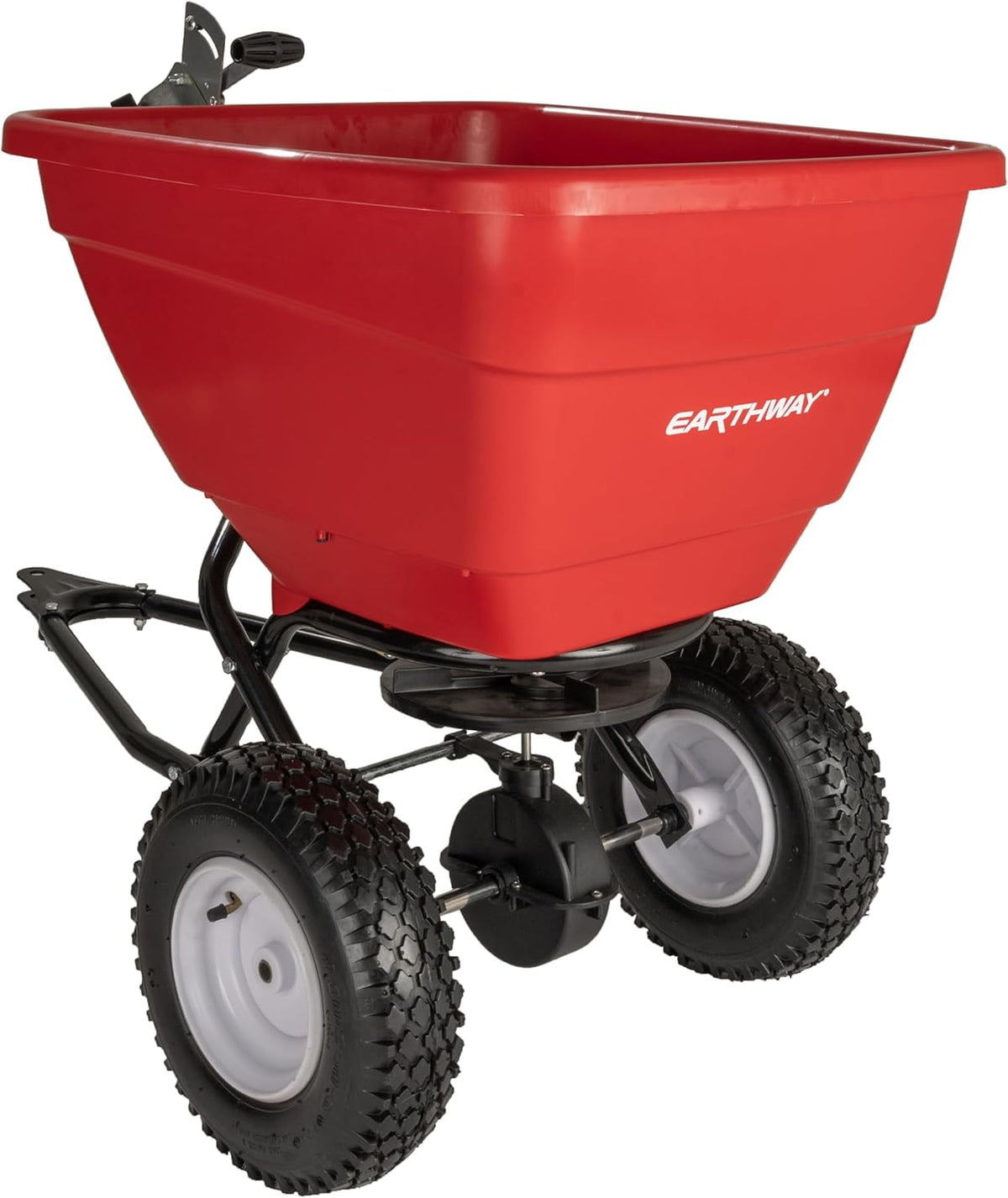 EarthWay Products T150 150lb Towable Broadcast Fertilizer Spreader, Seed Spreader, Pull Behind