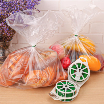 12 PCS Green Twist Ties - Each Reel 656 Feet Multipurpose Garden Plant Cable Ties for Indoor and