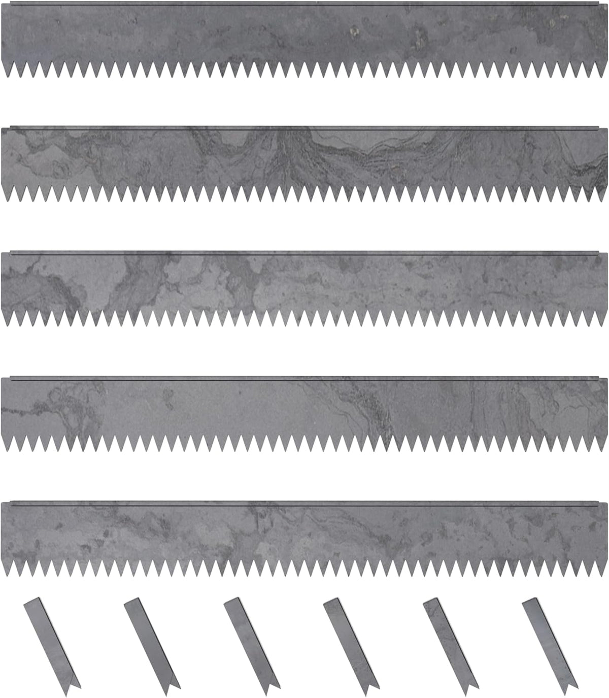 Edge Right - Hammer-in Landscape Edging - 48-inch Strips - 6-inch Depth 1/4-inch Rounded top