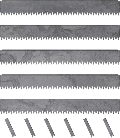 Edge Right - Hammer-in Landscape Edging - 48-inch Strips - 6-inch Depth 1/4-inch Rounded top