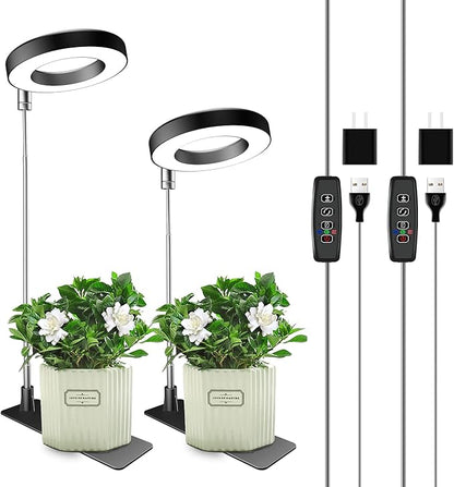 Grow Lights for Indoor Plants, 48 LEDs Full Spectrum Plant Light for Indoor Plants, Height