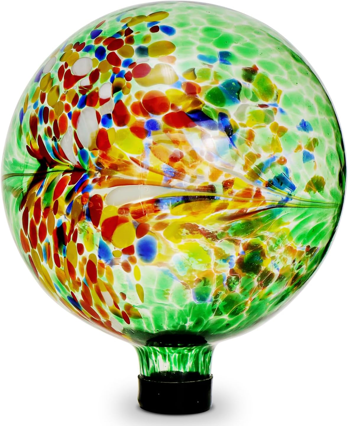 10 Inch Gazing Balls for Garden, Hand Blown Indoor Outdoor Glass Garden Globes Balls for Outside
