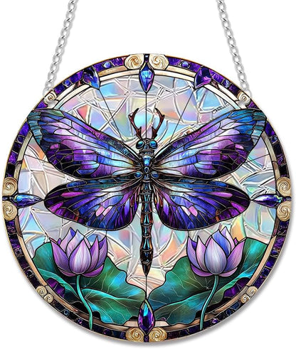 Sun Catchers Indoor Window, Acrylic Rainbow Suncatcher Window Hanging Decoration for Living Room