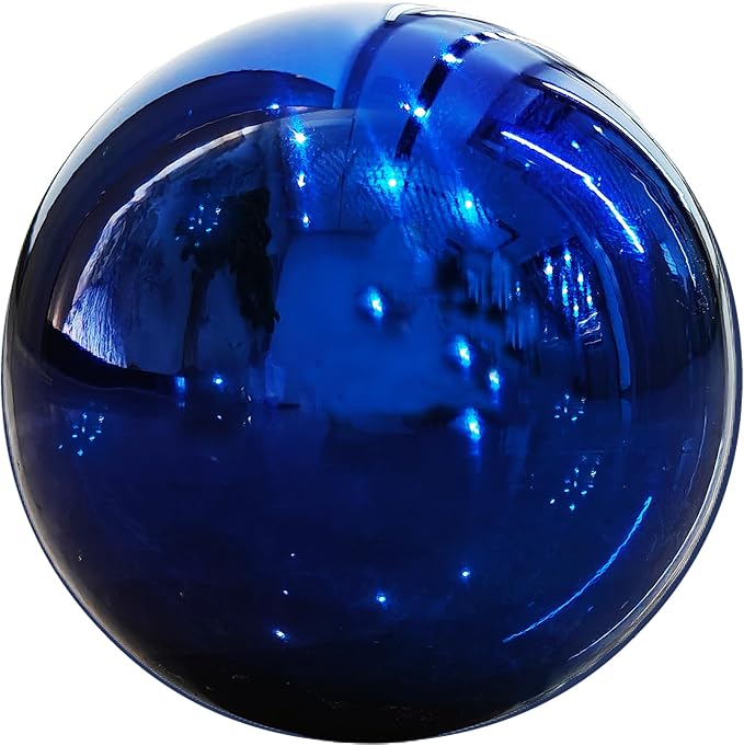 Gazing Ball Stainless Steel Gazing Globe Mirror Reflective Garden Sphere Floating Pond Balls Gazing