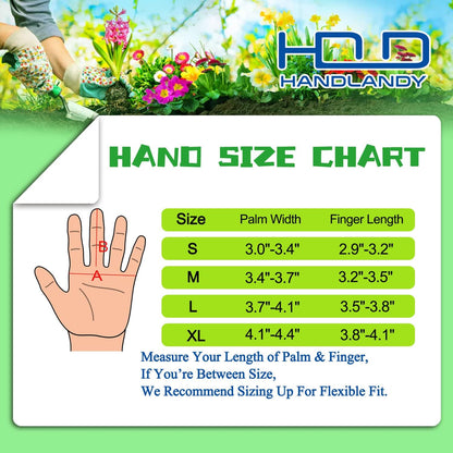 HANDLANDY Rose Pruning Gloves for Men & Women, Long Thorn Proof Gardening Gloves, Breathable
