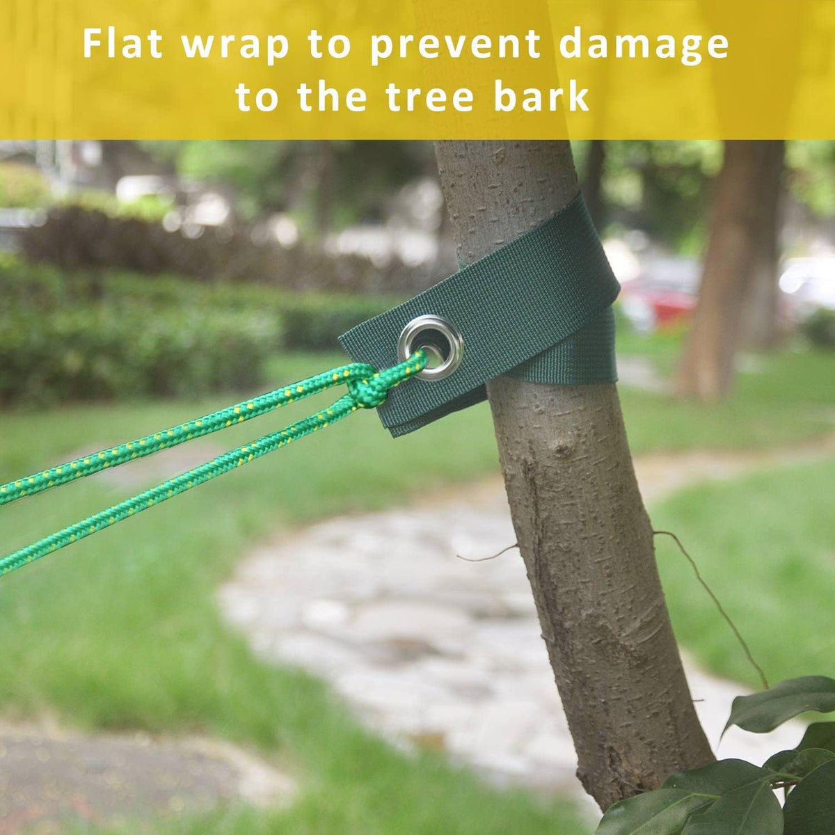 Tree Stake Kit, Heavy Duty Spiral Tree Stakes for Leaning Trees, Straightening Solution for Young