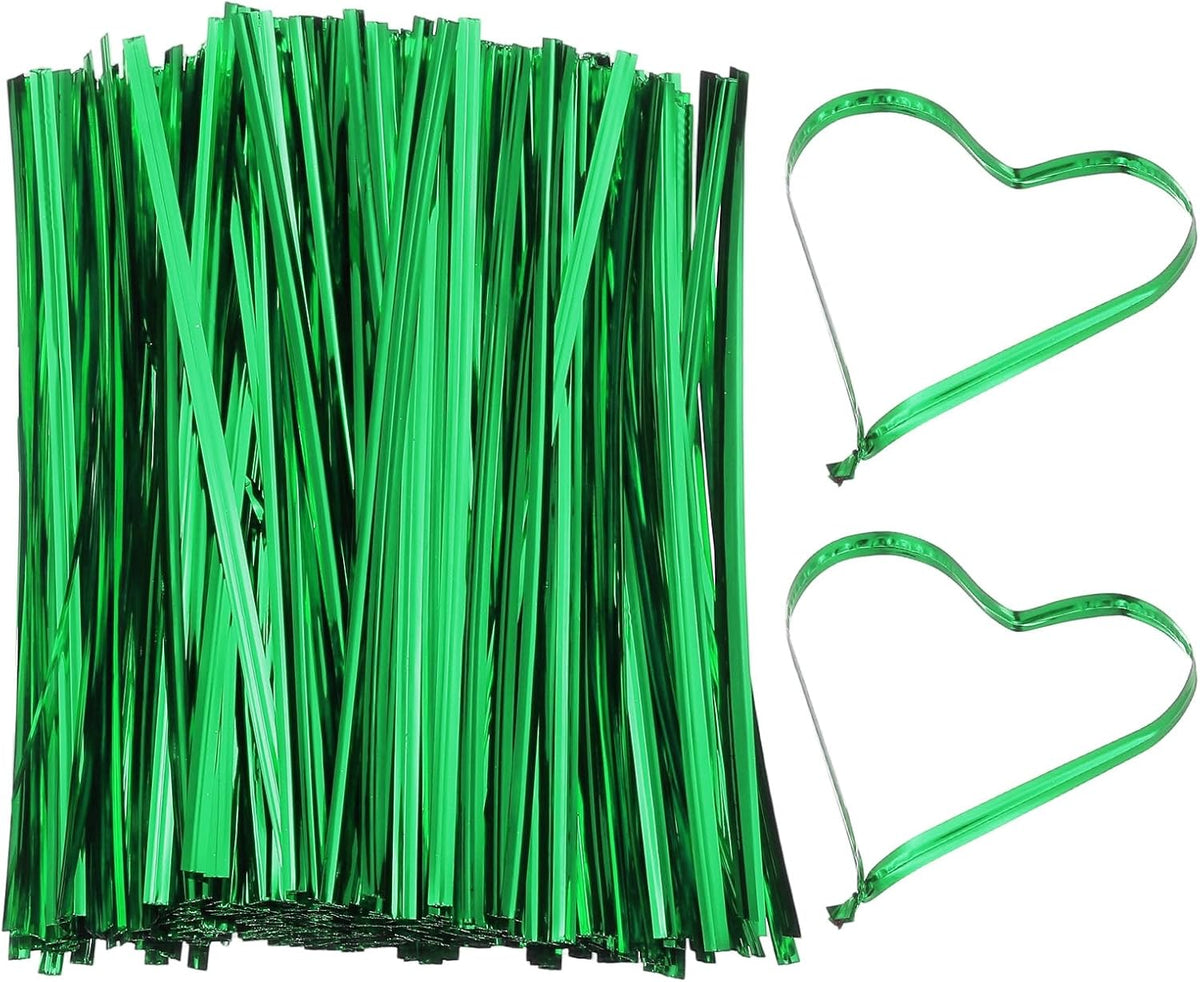 PATIKIL Bag Twist Ties 6 Inch, 800 Pcs Metallic Bread Ties for Treat Plastic Bags Gift Wrapping