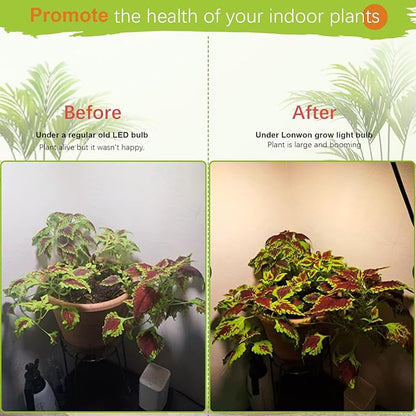 LED Grow Lights for Indoor Plants Full Spectrum Grow Light Bulbs for Plant Lights for Indoor