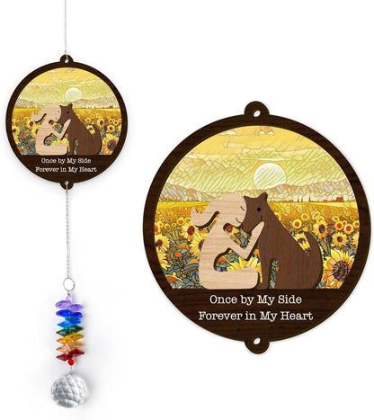 2 Layered Ornament Suncatcher Birthday Gifts for Dog Lover - Pet Memorial Suncatcher - Dogs