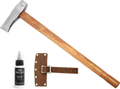 1844 Helko Werk Germany Classic Nordic Splitting Axe - Made in Germany for Splitting Wood and