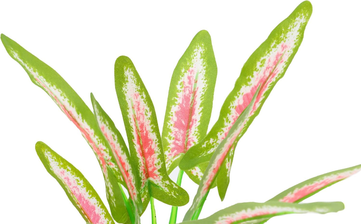 Silk Aquarium Plants for Betta Fish Tank, 2 Pcs 8 Inch Small Silk Aquarium Plant Aquatic Water