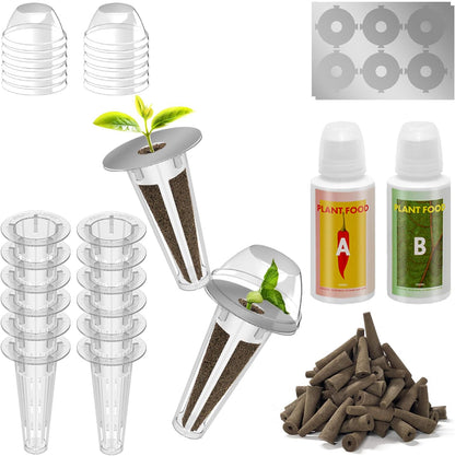 68pcs Hydroponic Pods Kit for Aerogarden, Indoor Garden Hydroponics Growing System - Compatible