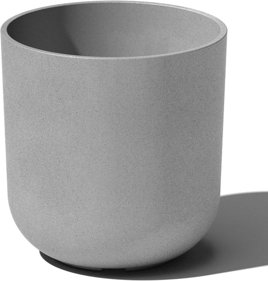 Veradek Mason Series Lima Planter - Round Planter for Indoor or Outdoor Porch/Garden | Made from
