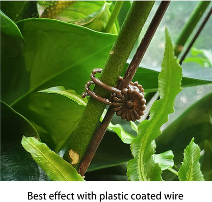Plant Support Clips Reusable Garden Clips,100Pcs Medium Plant Clips,Tomato Support Clips,for
