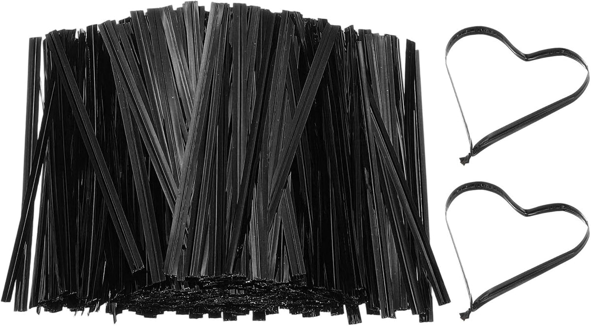 PATIKIL Bag Twist Ties 3 Inch, 800 Pcs Metallic Bread Ties for Treat Plastic Bags Gift Wrapping
