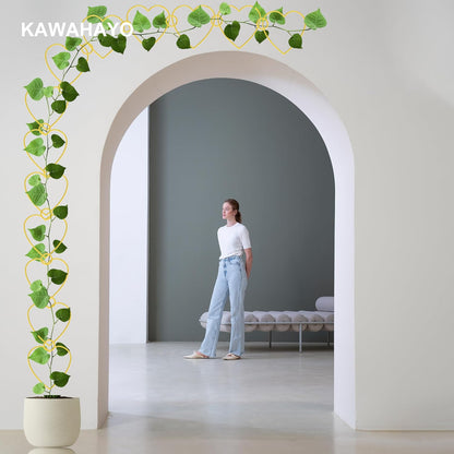 20 Pcs Chain Trellis for Climbing Plants Indoor Outdoor, Plant Trellis, Garden Plant Wall Trellis