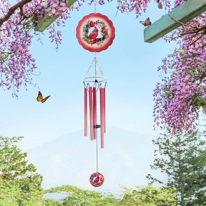 Wind Chimes for Outside with Cardinal Wind Spinner, Unique Gifts for Mom Grandma Women Birthday