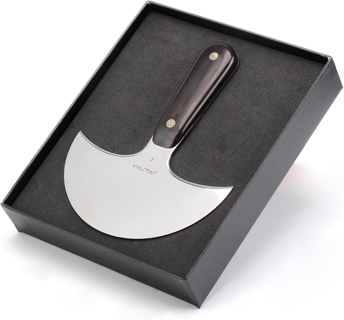 WUTA Leather Cutting Knife Ultra Sharp Round Head Craft Skiving Cutting Tools Round Leathercraft
