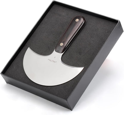 WUTA Leather Cutting Knife Ultra Sharp Round Head Craft Skiving Cutting Tools Round Leathercraft