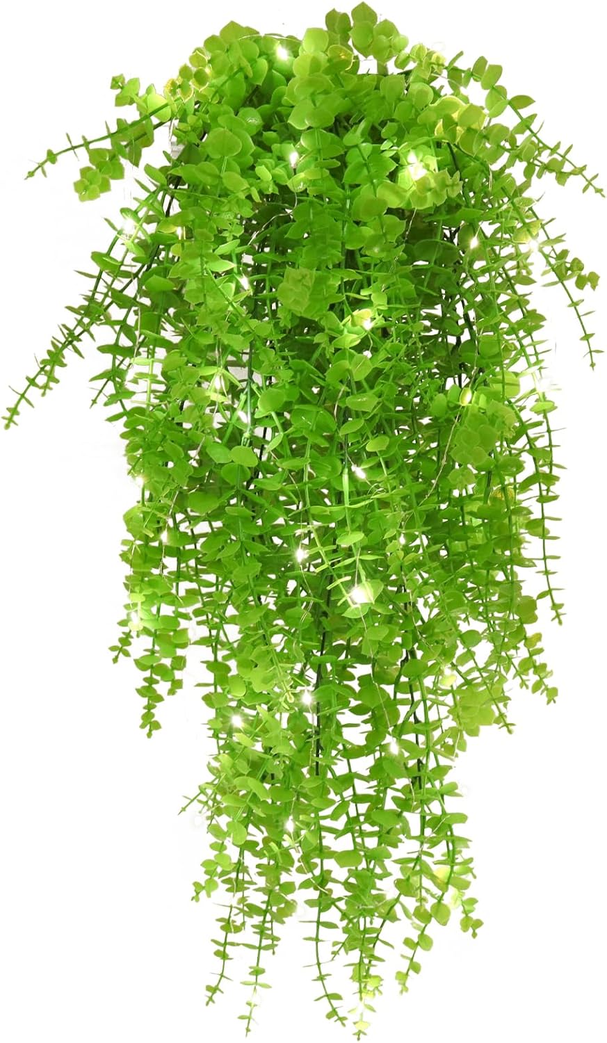 Artificial Hanging Plants Wall Decoration Faux Hanging Plants Indoor Fake Money Plants Hanging