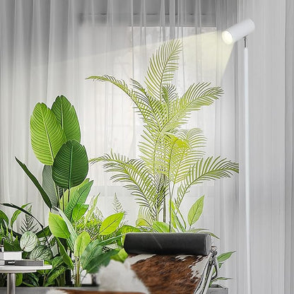 HMVPL White Grow Lights for Indoor Plants Full Spectrum,Tall Plant Light for Indoor Growing with