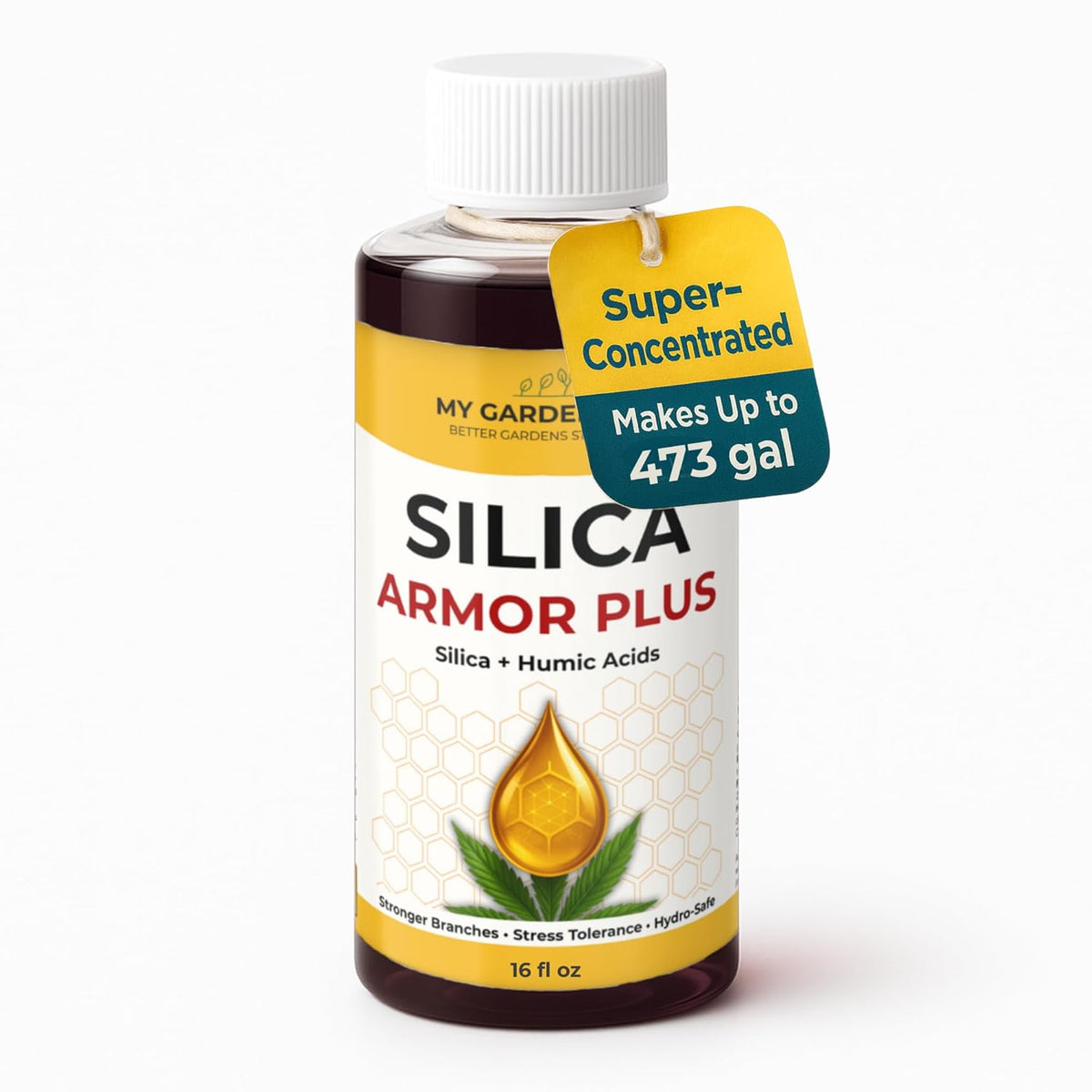 Silica for Plants with Humic Acids – Hydroponic Nutrients & Bloom Fertilizer – Stronger Branches