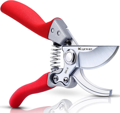 Kynup Pruning Shears, Gardening Scissors, Pruners for Gardening, Garden Grass Clippers Hand Hedge