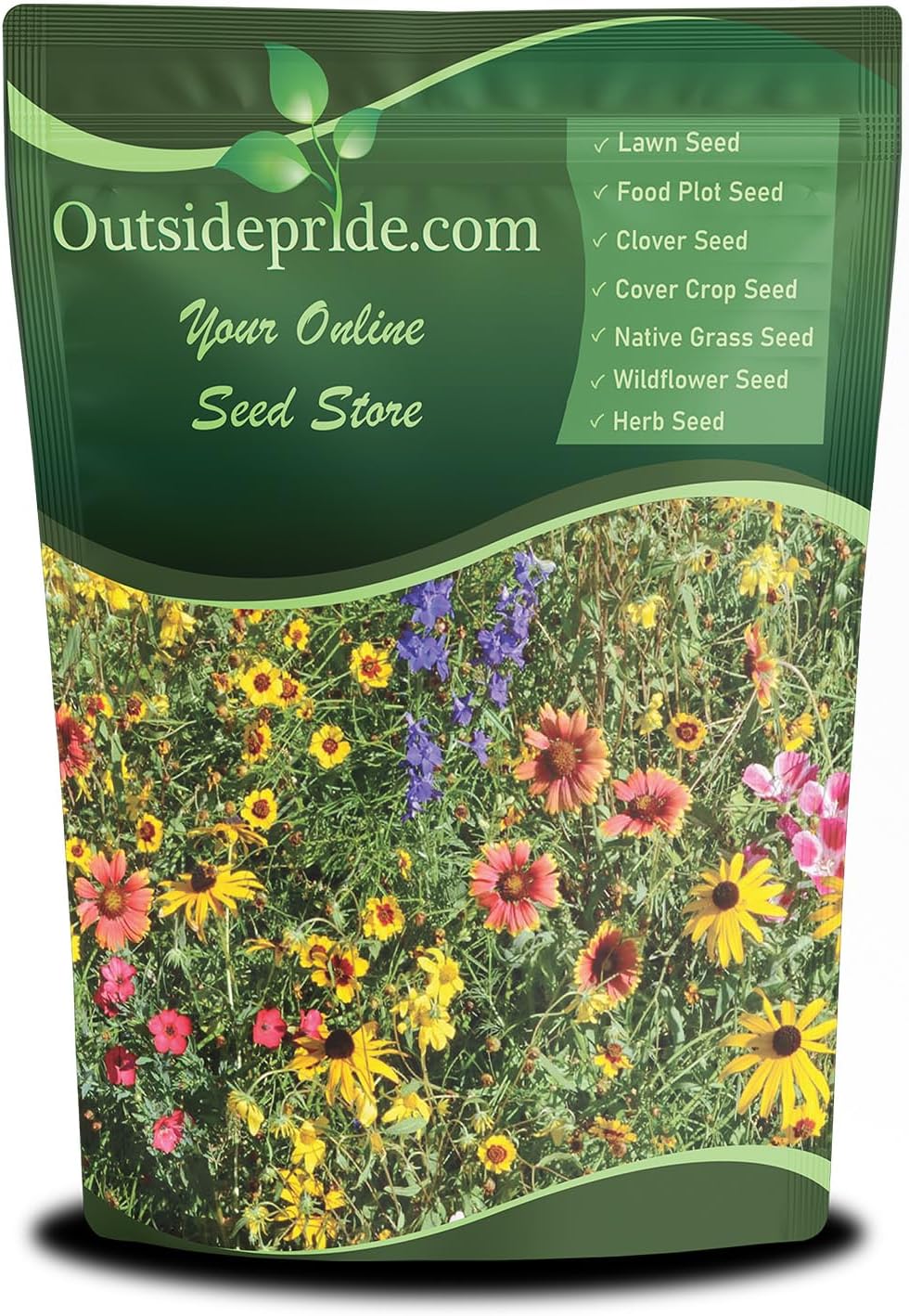 Outsidepride Mountain Wild Flower Seed Mix - 1/4 lb Premium Blend of Annual & Perennial Wildflower