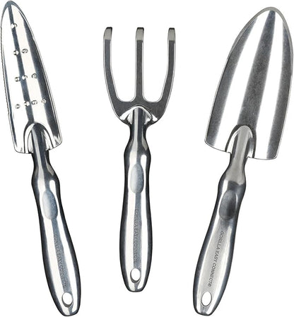 Gorilla Easy Connect Heavy Duty Garden Tools with Digging Trowel, Transplant Trowel and Cultivator