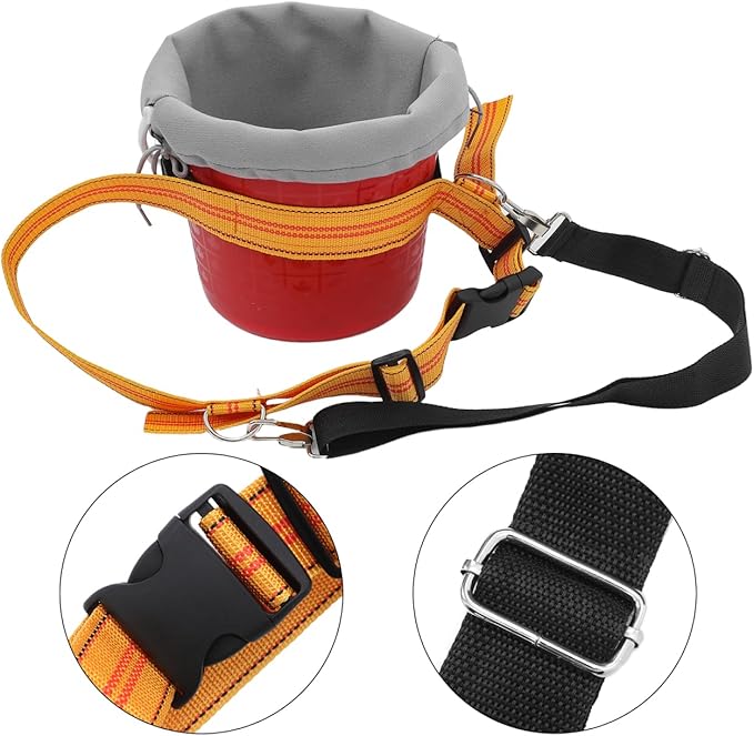 Portable Fruit Picker Basket with Adjustable Strap, Fruit Picker Pole Tool for Harvesting Cherries