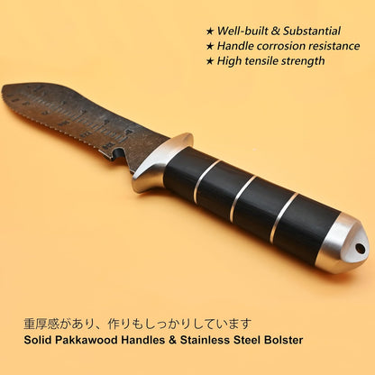 TONMA Hori Hori Garden Knife [Made in Japan] Heavy Duty Stainless Steel Japanese Hori Knife with