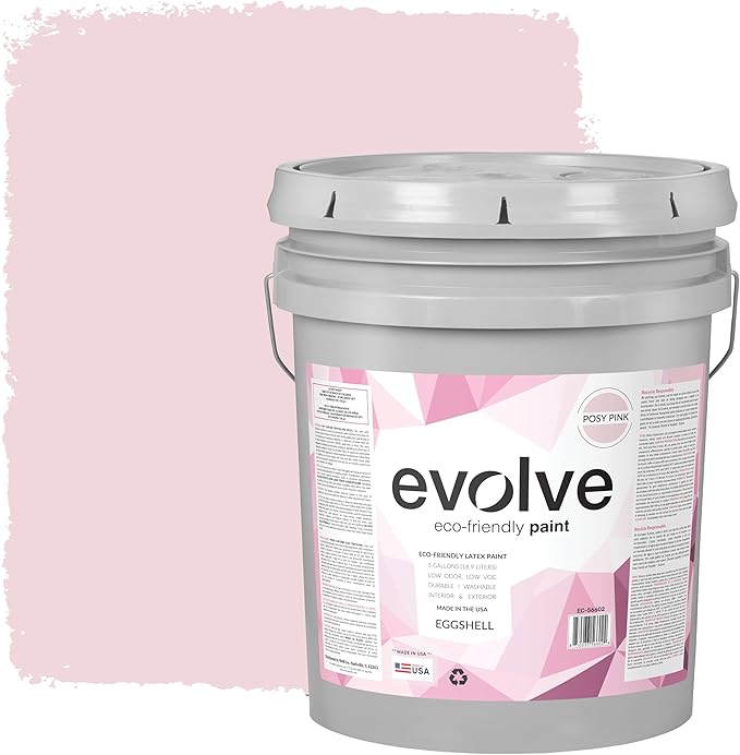 EVOLVE Paint & Primer: Environment-friendly, Low Sheen with One-coat Coverage for Interior &