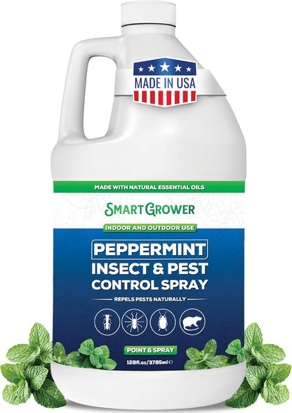 All Natural Peppermint Oil Insect & Pest Control Spray Repels Mice, Spiders, Ants, for Home
