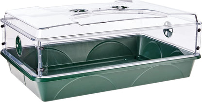 EarlyGrow 93774 Domed Propagator, 1 Height Extender, Green