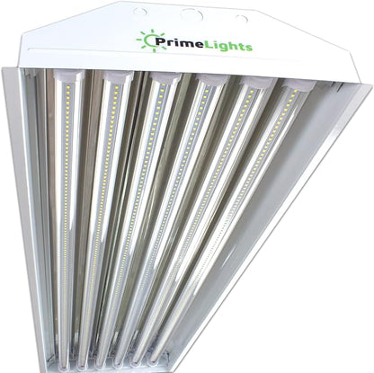 PrimeLights 6 Bulb/Lamp T8 LED High Bay Warehouse, Shop, Commercial Light Fixture