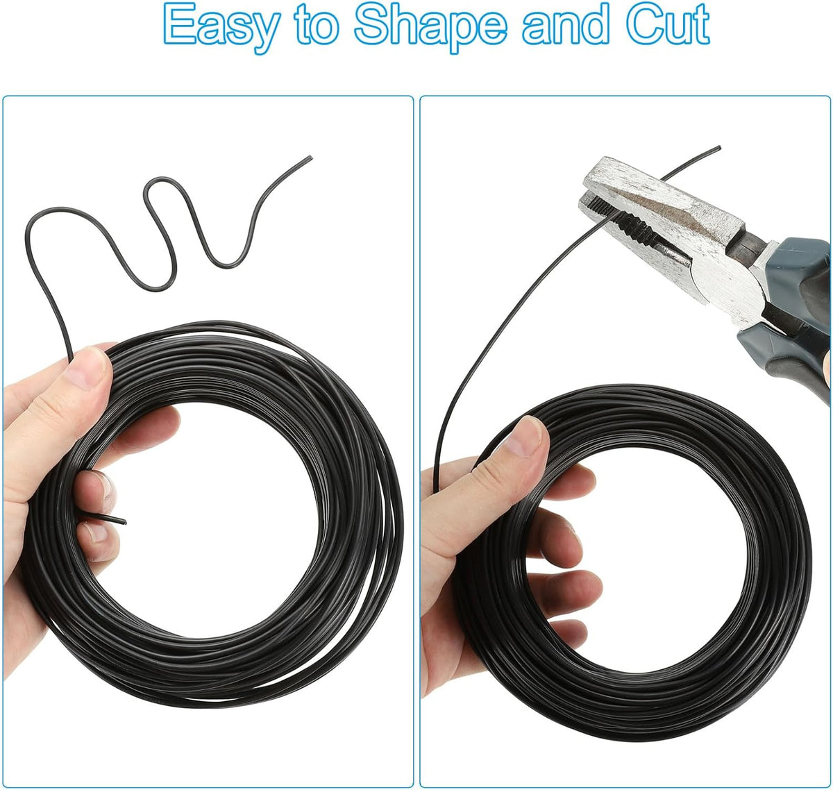 PATIKIL 2mm x 95ft Bonsai Training Wire,Floral Wire Stems Anodized Aluminum Tree Wire for Gardening