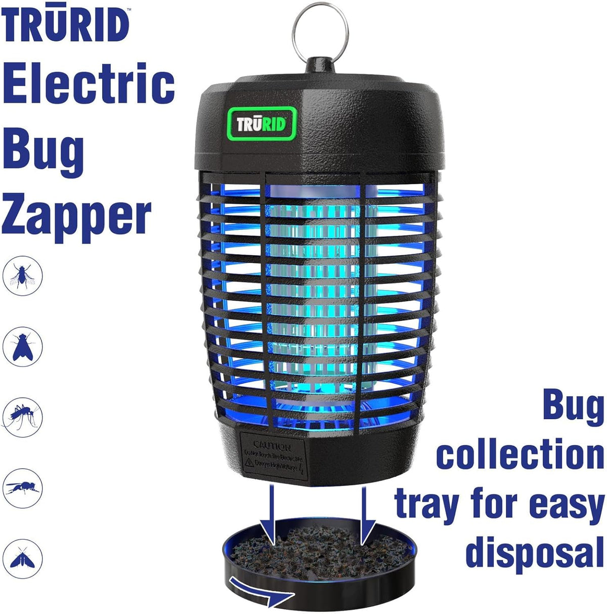 Mosquito Repellent Outdoor Patio Bug Zapper Indoor Electric Fly Mosquito Zapper Killer with