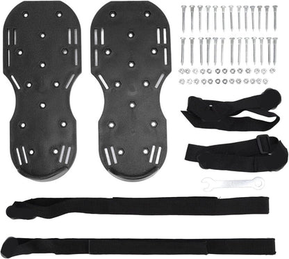The Lawn Aerator Shoes for Grass, Epoxy Spiked Shoes with 1.65'' Sharp Short Spikes, Garden Grass