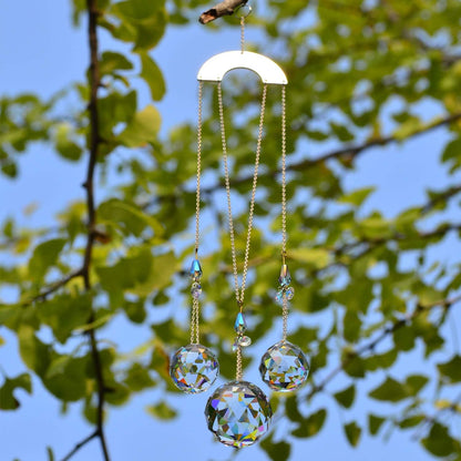 30/30/40mm Crystal Ball Prisms Suncatcher Hanging Ornament Chakra Crystals Rainbow Maker for