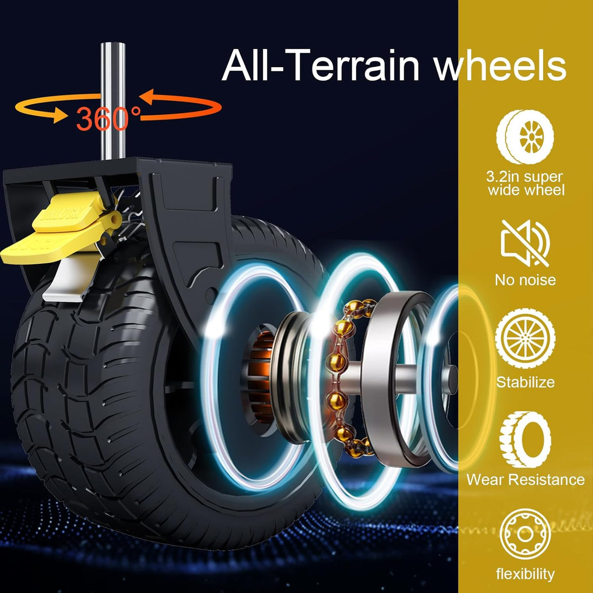 Wagon cart Foldable、Portable cart，Pets carts，with Large All-Terrain Beach Wheels and Drink Holder