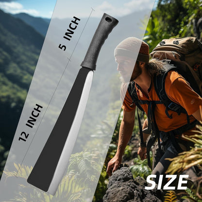 Billhook Sickle Machete for Yard Work - Trimming, Chopping & Weeding Powerhouse, Heavy Duty Machete