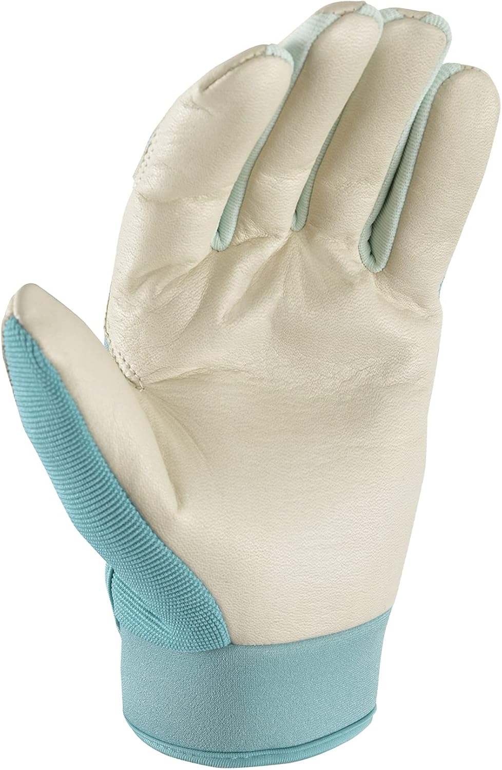 Wells Lamont Women's Hybrid Work/Gardening Gloves | Water-Resistant HydraHyde Leather | Large