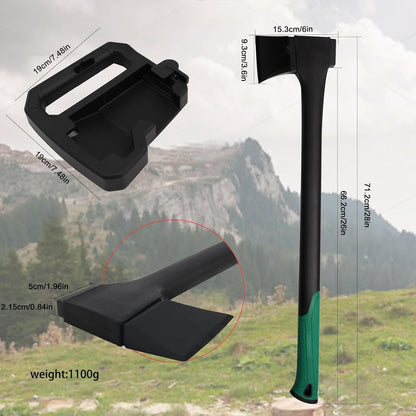 Camping Hatchet 31.8 Inch,Survival Hatchet Tactical for Wood Chopping and Kindling,Hatchet Axewith