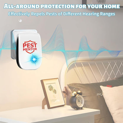 Ultrasonic Pest Repellent 10 Packs, Indoor Pest Control Repeller Plug in,Mouse Rodent Repellent for