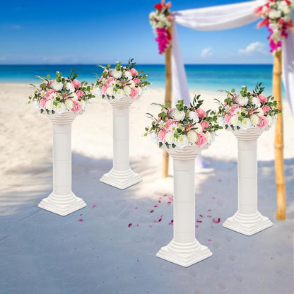 Roman Columns Wedding Column Stand Roman Pillar Plant Stand Plastic Greek Column Statue Pedestal