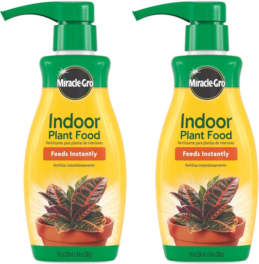 Miracle-Gro Indoor Plant Food, Liquid Plant Food for Houseplants, Snake Plants, Peace Lilies