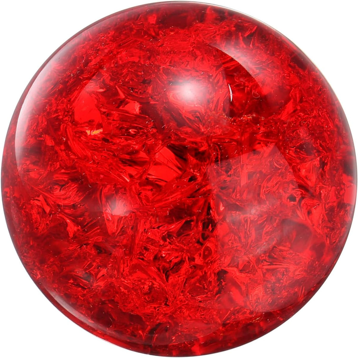 uxcell 40mm/1.6" Crystal Sphere Ball Ice Cracked Glass Solid Decorative Sphere Crystal Ball Prop