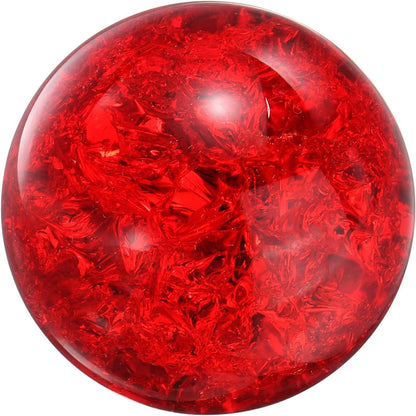 uxcell 40mm/1.6" Crystal Sphere Ball Ice Cracked Glass Solid Decorative Sphere Crystal Ball Prop