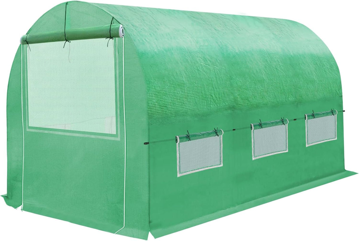 Strong Camel Replacement Greenhouse Cover for Walk in Greenhouse Frame Green House Top Cover (Frame
